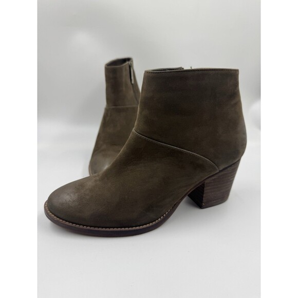 Blondo Women’s Waterproof Brown Ankle Heel Booties Zip Size 7.5 - Picture 1 of 16